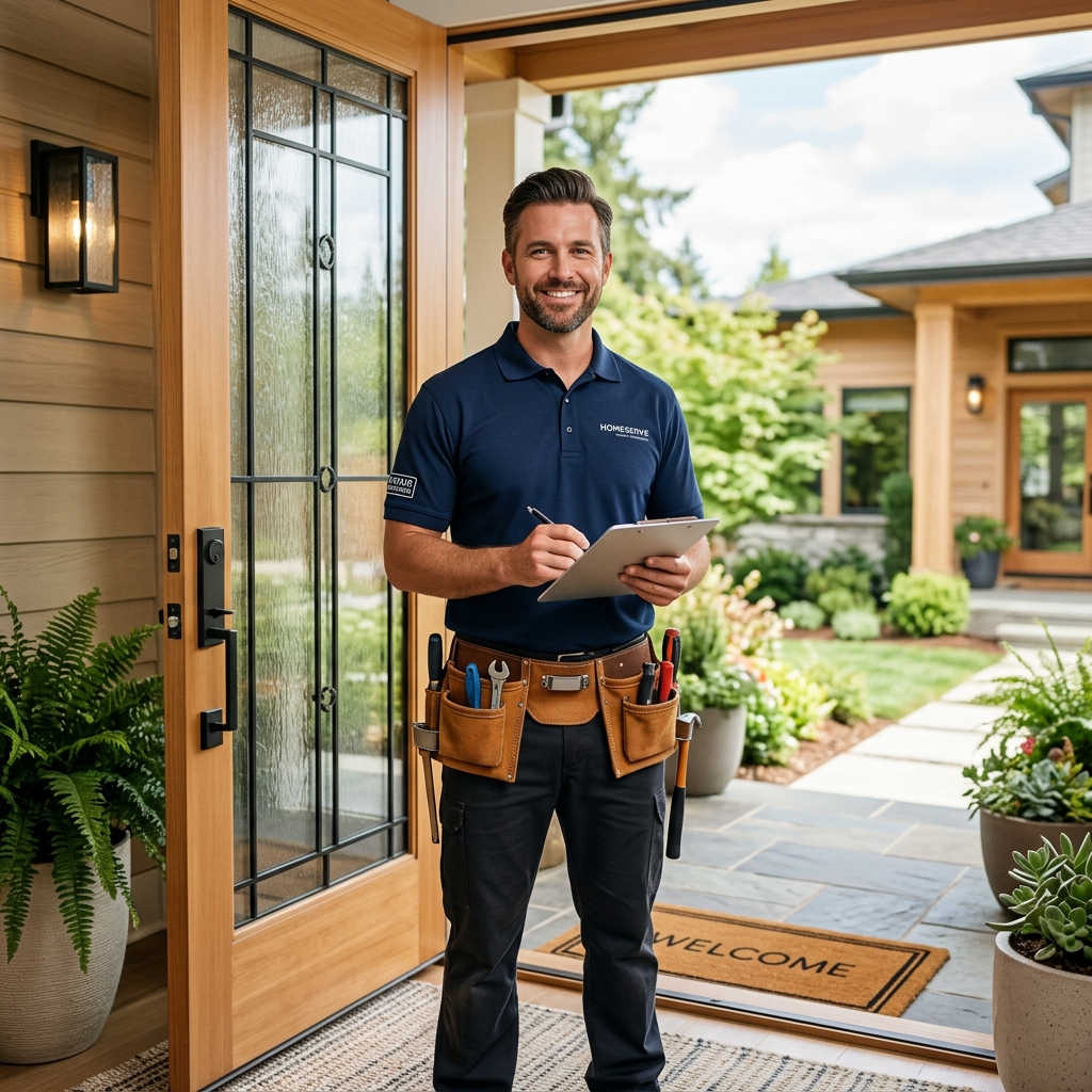 Trusted professional at your door